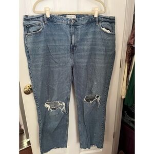 Abercrombie & Fitch distressed jeans